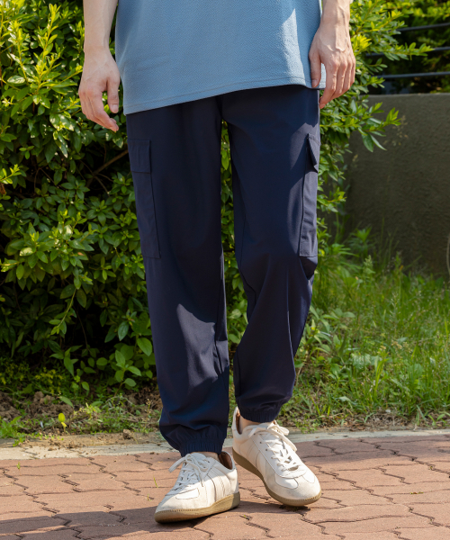 Карго-брюки Cool Max на резинке Navy