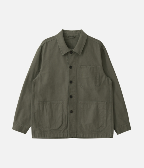 Хлопчатобумажный жакет Chore Jacket 2nd Gen Olive Drab