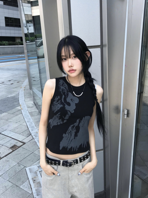 탄산마그네슘() 엘 캐피탄 슬리브리스 블랙 상품 이미지