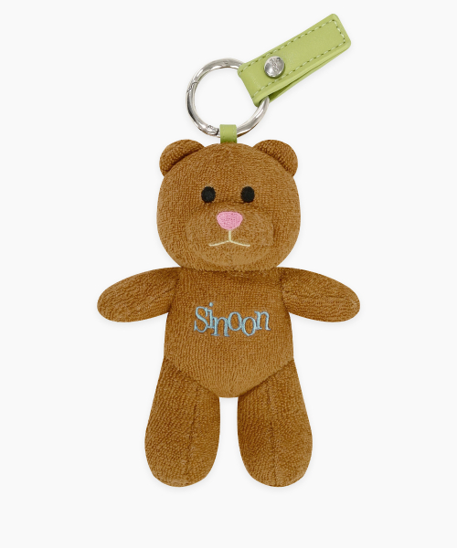 [시눈] NOONI Bear Keyring (Caramel Brown) SN2F2AA004BR 