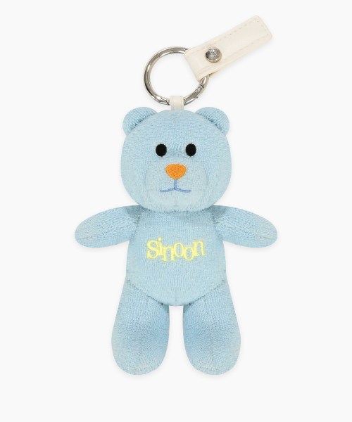 [시눈] NOONI Bear Keyring (Cotton Blue) SN2F2AA004BL 
