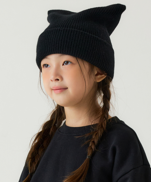 스퀘어 비니 [블랙]