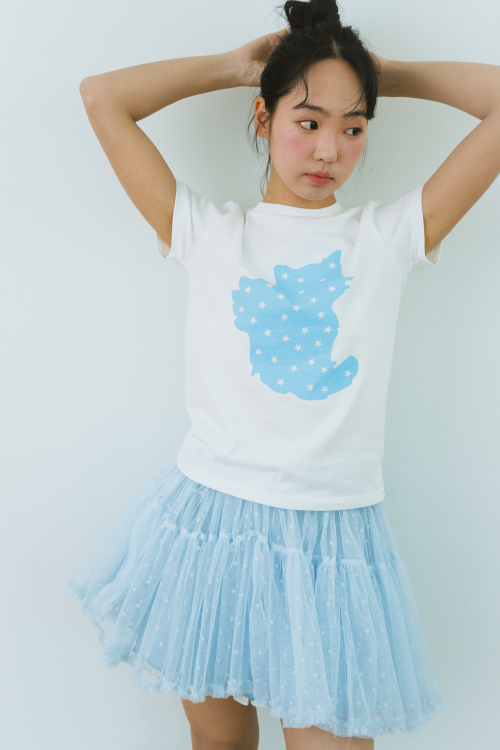 ★SHAKIRI★STARLIGHT KIRI TOP (WHITE)★正規品/韓国送料込 SHAKIRI [8월 14일 순차배송] Starlight Kiri Top - White