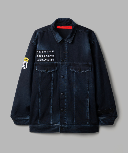 (U) Джинсовка GOYA WASHED BLUE