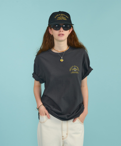 【HELLO SUNRISE】 HAWAII Arch Logo Tee /追跡付 Hello Sunrise(ハローサンライズ)のメンズ Tシャツ・カットソー