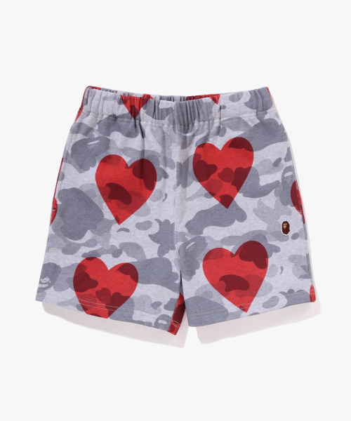 Свит-шорты I Love BAPE (W) GRAY