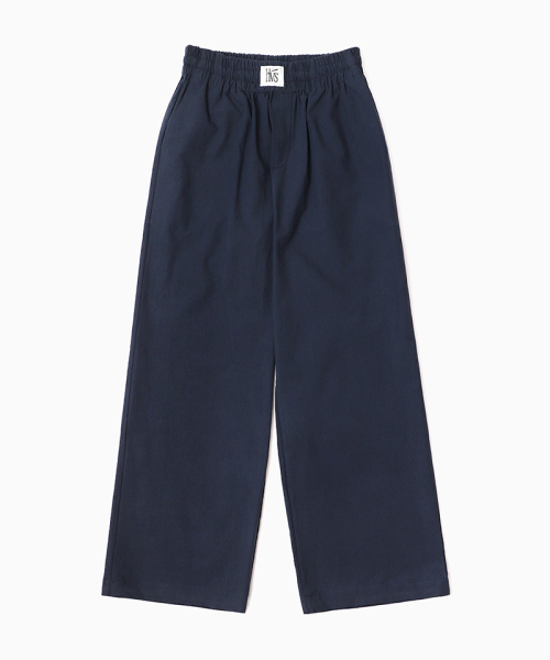 Широкие брюки на каждый день - Navy