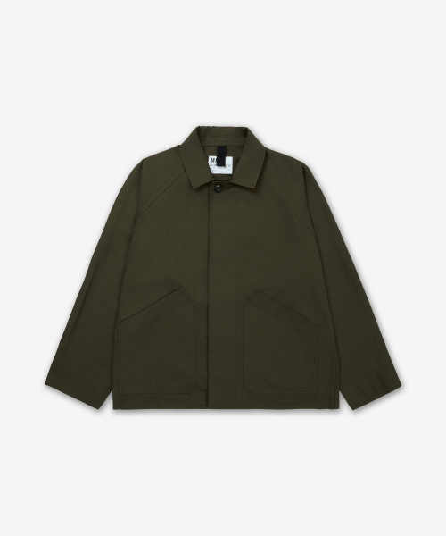 Компактный жакет Cotton Canvas Uniform Green MHJK0518S25MFUUFG