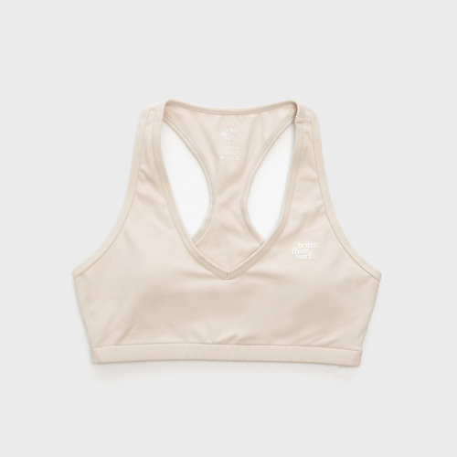 ACTIVE BRA TOP — Sand