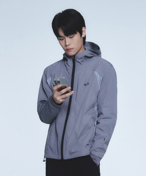 DIVISION WIND JACKET-[DARK GRAY]
