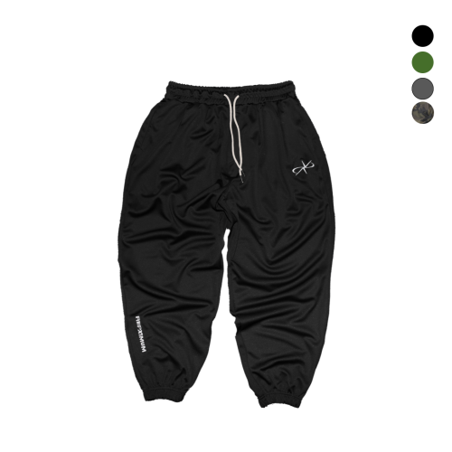 Широкие джоггеры-баллоны из плотной сетки (4 Colors)