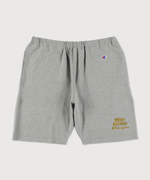 챔피온 X 윈드앤씨 리버스위브 숏팬츠 Oxford Grey