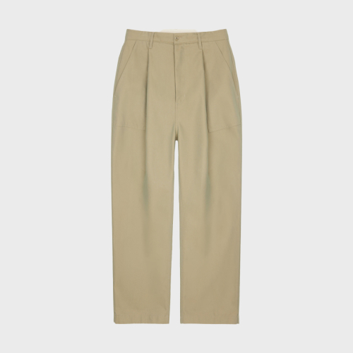 Wide Fatigue Pants - Stone