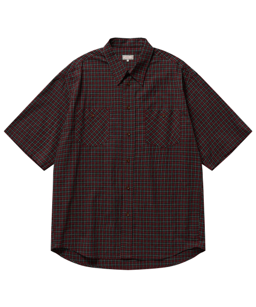 Two-Tone Check рубашкаs (Red)