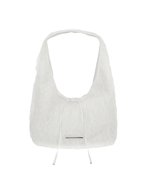 ハンドバッグ TREEMINGBIRD 25ss Fray Lace Double Layered Bag 트리밍버드(TREEMINGBIRD) Fray Lace Double Layered Bag