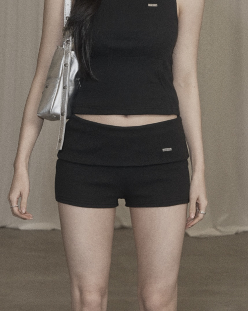 Vintage мини шорты (black)