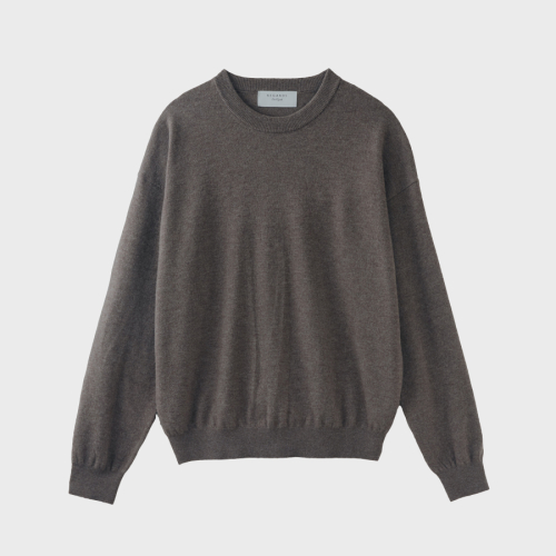 Merino Wool Essential Knit - Brown