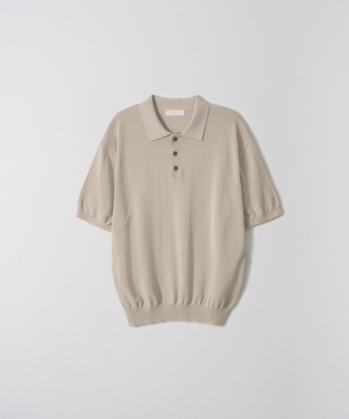Macan collar knitwear_Sand Beige