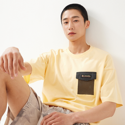 컬럼비아() 남성 페인티드 피크 반팔 니트 상품 이미지