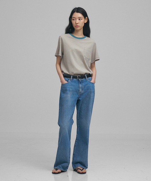w. Courtney Jeans (Faded Blue)
