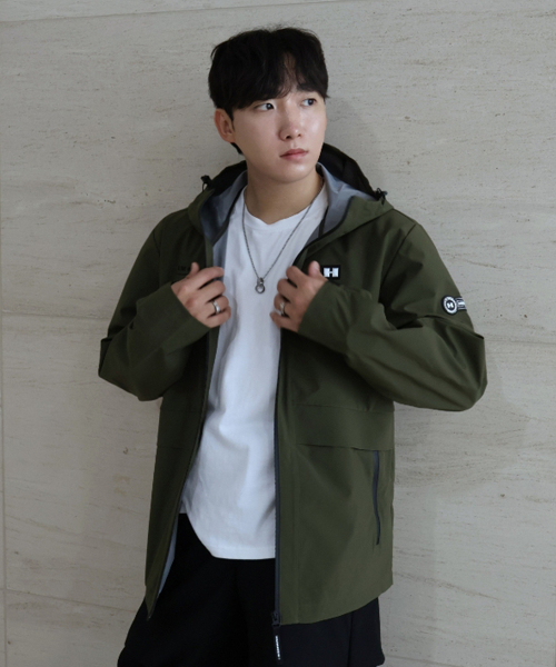 Куртка-дождевик 3Layer с капюшоном Khaki