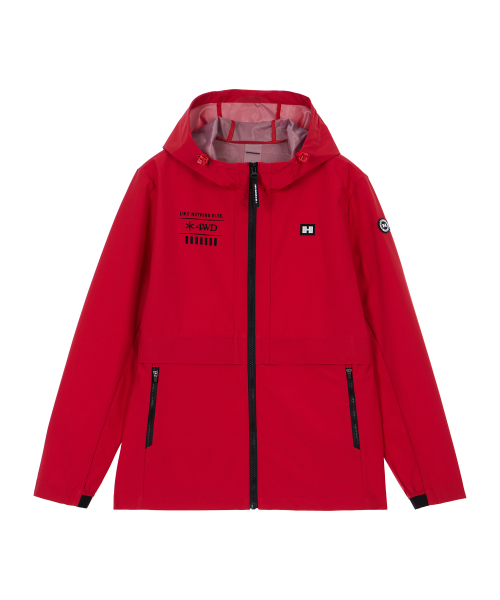Женская куртка 3Layer с капюшоном Red