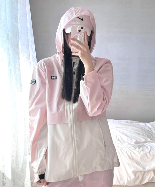 Женская куртка 3Layer Hood Weather Jacket Light Pink