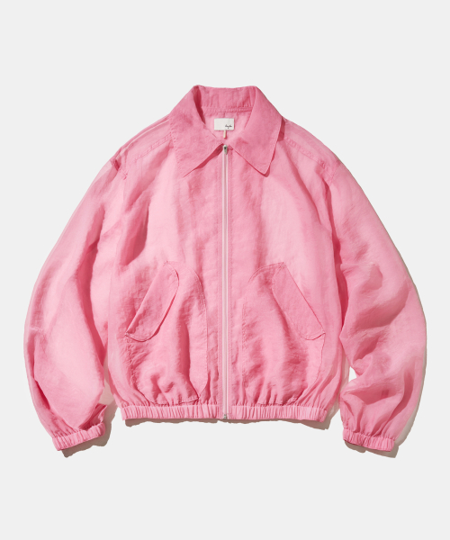 Shadow Organza Bomber Jacket J35 Rosé Shadow