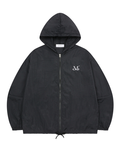FLOAIR SEE-THROUGH HOOD RAIN WINDBREAKER (3COLOR)