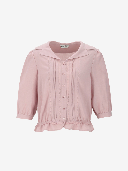 메르시앤에스() Lace Patch Blouse_MB5SSN5 상품 이미지