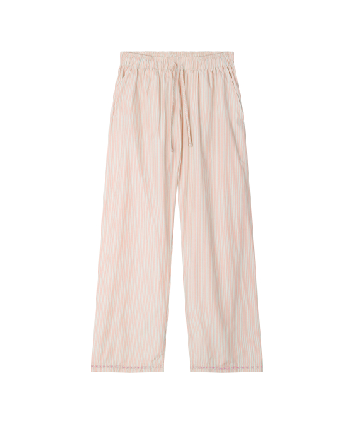 BEACH STRIPE PANT PINK
