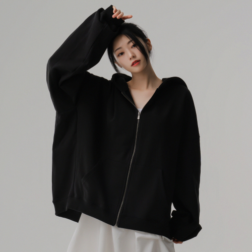 Худи на молнии Essential Black