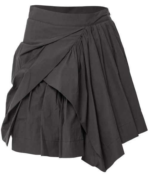 スカート FLAREUP AsymmetricalDraped Layered Skirt 플레어업(FLAREUP) Asymmetrical Draped Layered Skirt (FL