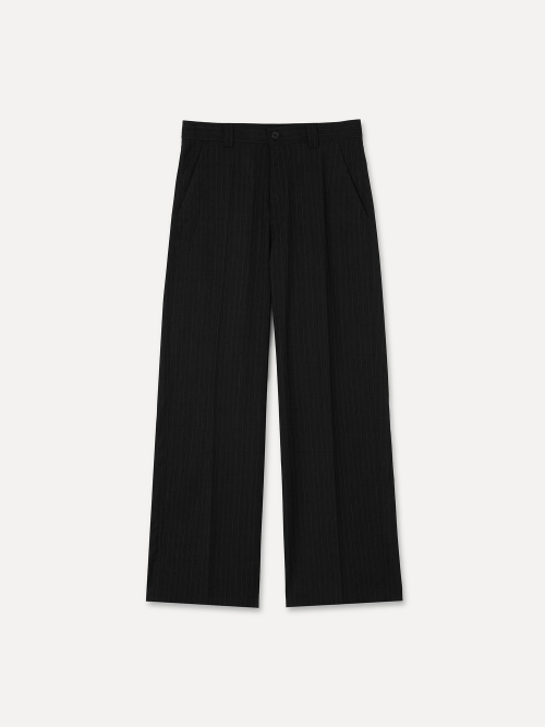 W Layne LB wide fit pants black stripe