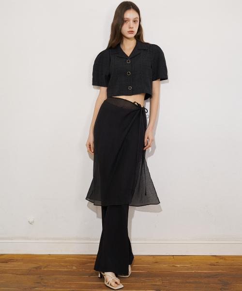URBAN LAP PANTS & SKIRT (BK)