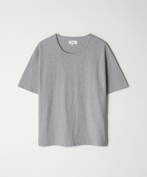 Relaxed Crop T-Shirt MELANGE GREY