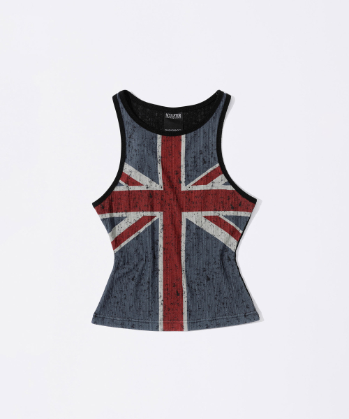 Union Jack Tank Black