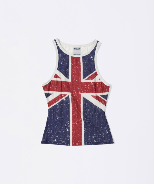 Union Jack Tank Ivory