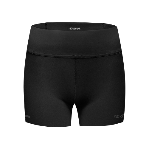 Женские короткие тайтсы с кружевом (Black), 2 дюйма