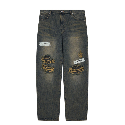 TRACES DENIM PANTS DARK INDIGO