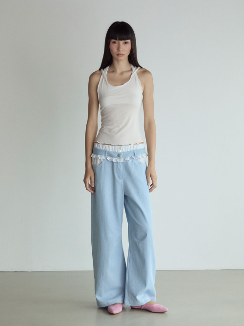 оборка Block Pants_Light Blue