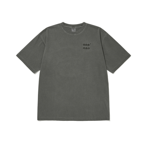 【SORANO】SORANO Basic Logo T-shirt 소라노(SORANO) SORANO APPLIQUE PIGMENT T-SHIRT [3Color