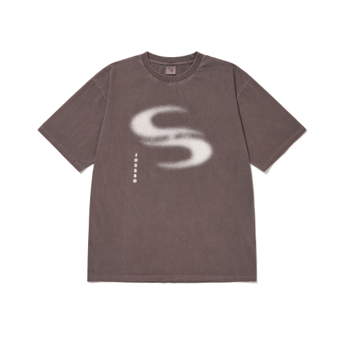 SORANO Vintage Pigment T-shrits Dark Purple