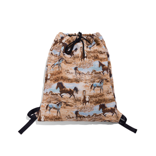 Pattern Duffle Bag Horse