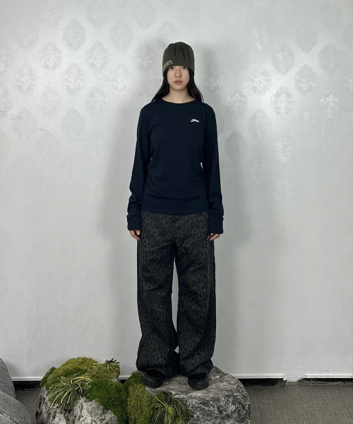 탄산마그네슘() 코튼 와이드 팬츠 레오파드_2 Color 상품 이미지