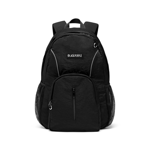블랙 퍼플() 플래시 나일론 백팩  Flash Nylon Backpack_BLACK 상품 이미지