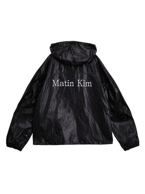 MUSINSA | MATIN KIM MATIN HIGH NECK HOODY COATING JUMPER FOR MEN