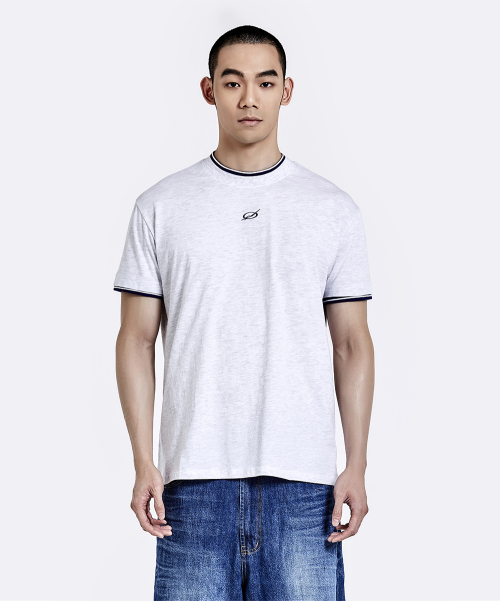 Ringer T-shirt - Grey