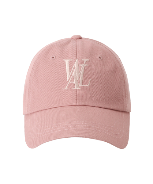 Signature Logo ball cap - DUSTY PINK (PINK LOGO)