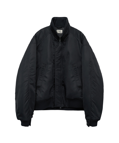 Aviator Bomber Ash Black